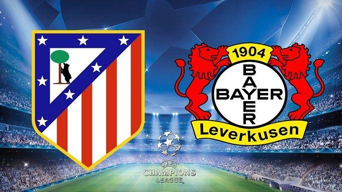 Soi kèo Atletico Madrid vs Bayer Leverkusen, 22/10/2019 – Cúp C1 Châu Âu