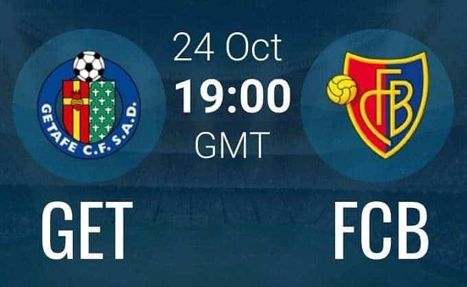 Soi kèo Getafe vs Basel, 25/10/2019 – UEFA Europa League