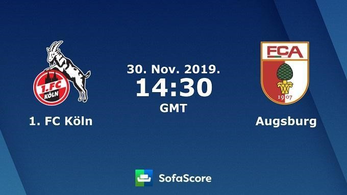 Soi kèo Cologne vs Augsburg, 2/11/2019 – VĐQG Đức (Bundesliga)