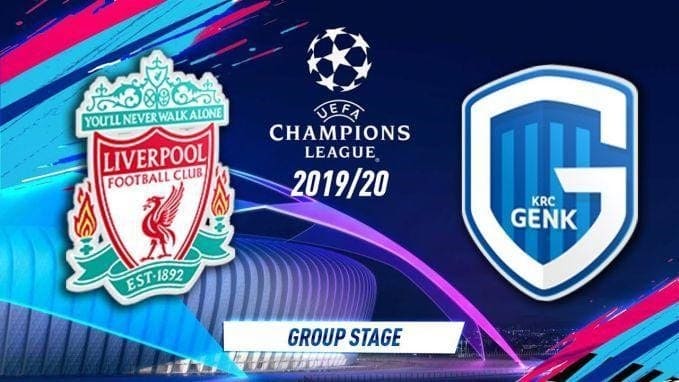 Soi kèo Liverpool vs Genk, 6/11/2019 – Cúp C1 Châu Âu