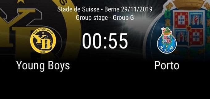 Soi kèo Young Boys vs Porto, 29/11/2019 – UEFA Europa League